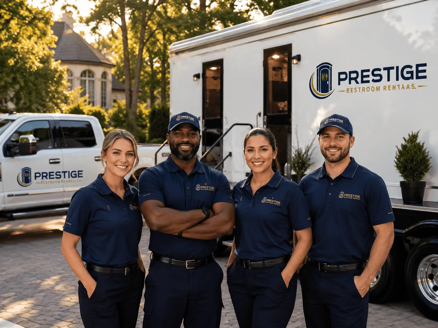 Trusted Luxury Portable Restrooms company in Encinal, TX